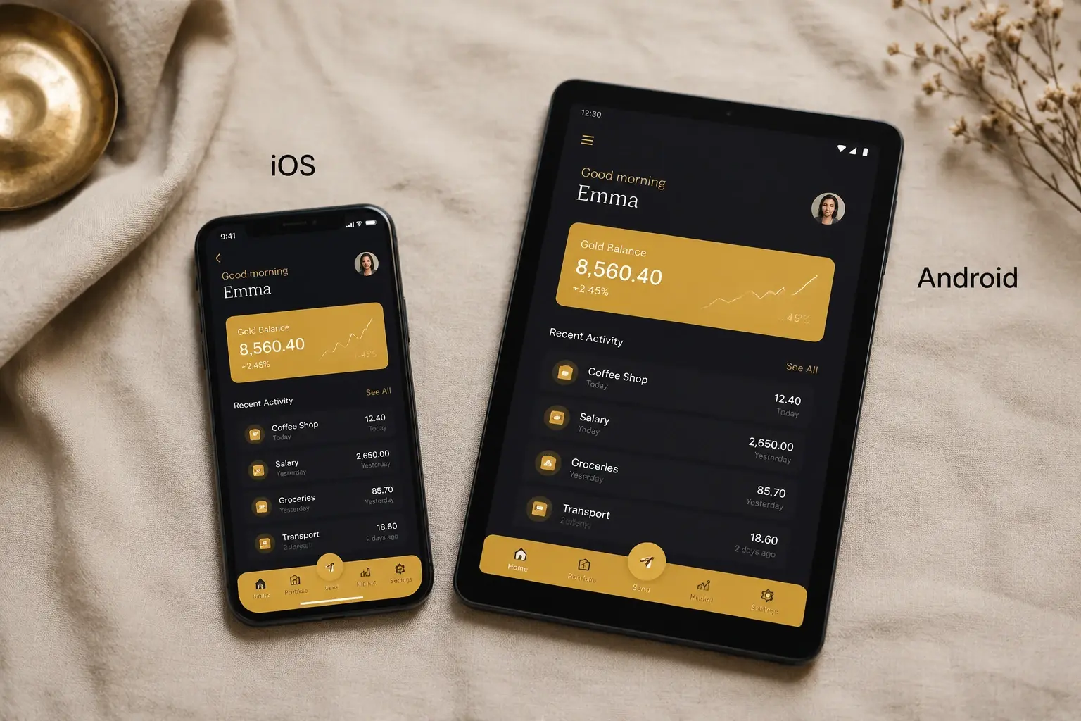 Payment and Account Management Features